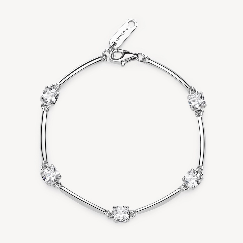 Brosway Fancy Bracelet‎ sterling silver cubic zirconia infinity bracelet women’s